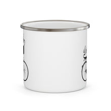 Load image into Gallery viewer, Long Beach Bicycle Enamel Camping Mug