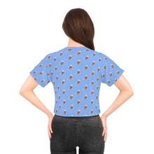 Load image into Gallery viewer, Custom Print AOP Crop Tee