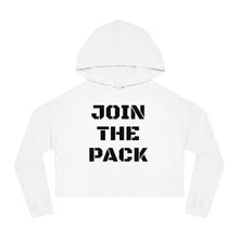 Load image into Gallery viewer, Unisex Join The Pack Cropped Hooded Sweatshirt