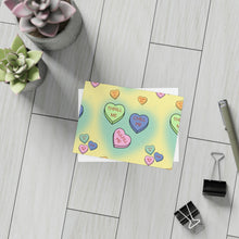 Load image into Gallery viewer, Thrill Me Candy Hearts Greeting Card Bundles (envelopes included)