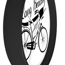 Load image into Gallery viewer, Long Beach Bicycle Wall clock