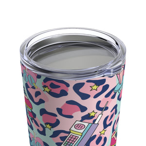 Wild About The 80's Roller Skate Tumbler 20oz