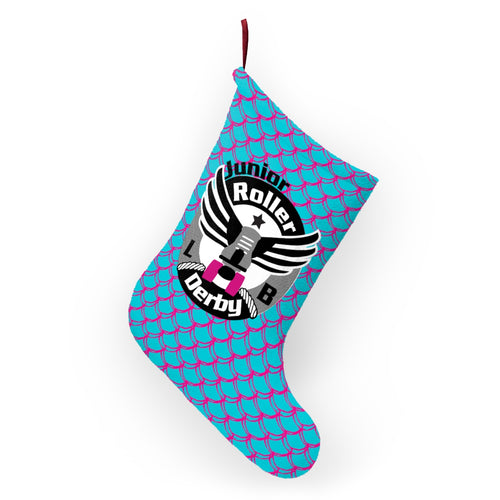 LB Jr Roller Derby Christmas Stockings Blue