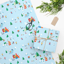 Load image into Gallery viewer, Yeti Holiday Havoc Gift Wrapping Paper Rolls, 1pc