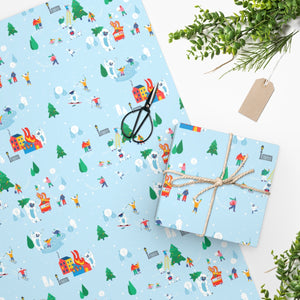 Yeti Holiday Havoc Gift Wrapping Paper Rolls, 1pc