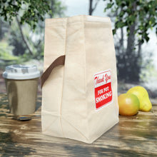 Load image into Gallery viewer, Thank You for Pot Smoking Canvas Lunch Bag With Strap