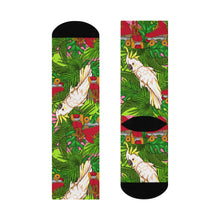 Load image into Gallery viewer, Jungle Skate Parrot Crew Socks