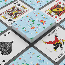 Load image into Gallery viewer, Holiday Havoc Yeti Playing Cards