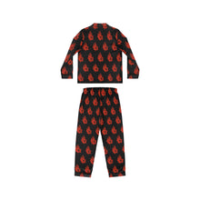 Load image into Gallery viewer, Women&#39;s Satin Heart Pajamas