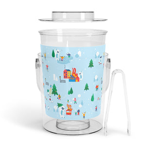 Holiday Havoc Yeti Ice Bucket with Tongs