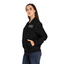 Load image into Gallery viewer, Women&#39;s Long Beach Jr Roller Derby Bomber Jacket Black