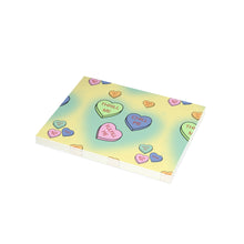 Load image into Gallery viewer, Thrill Me Candy Hearts Greeting Card Bundles (envelopes included)