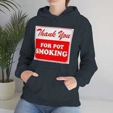 Load image into Gallery viewer, Thank You For Pot Smoking Unisex Heavy Blend™ Hooded Sweatshirt