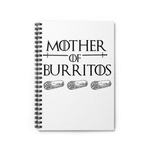 Load image into Gallery viewer, Mother of Burritos Spiral Notebook