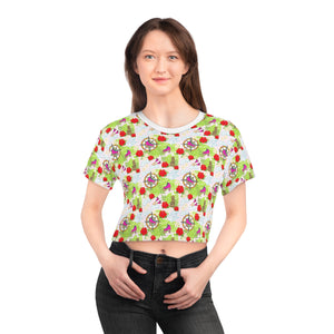 Skate Compass Women's Crop Tee