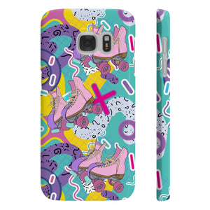 Vivid Roller Skate Slim Phone Case