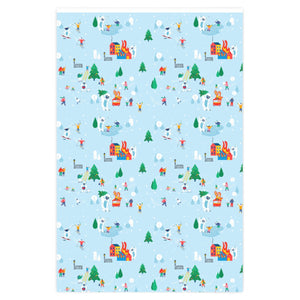 Yeti Holiday Havoc Gift Wrapping Paper Rolls, 1pc