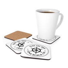 Load image into Gallery viewer, West Coasters Seas The Day Cork Back Coaster Set