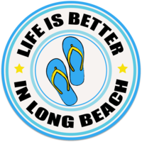 Life is Better in Long Beach Coaster