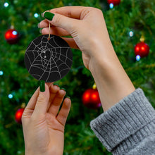 Load image into Gallery viewer, Spirited Spiderweb Ceramic Ornament, 4 Shapes