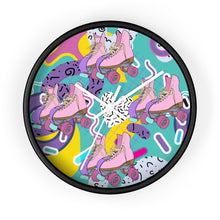 Load image into Gallery viewer, Vivid Roller Skate Wall clock