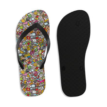 Load image into Gallery viewer, Unisex Interesting Things Flip-Flops