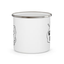 Load image into Gallery viewer, The Glove Boat Enamel Camping Mug