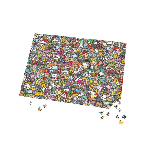 Interesting Things Puzzle (500, 1000-Piece)