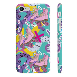 Vivid Roller Skate Slim Phone Case