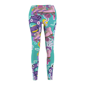 Vivid Roller Skate Casual Leggings