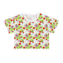 Load image into Gallery viewer, Skate Compass Women&#39;s Crop Tee