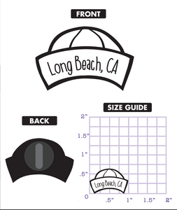 Long Beach Sailor Hat Pin