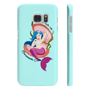 Long Beach Mermaids Club Slim Phone Case