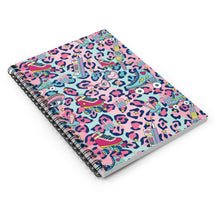 Load image into Gallery viewer, Wild About the 80&#39;s Roller Skate Spiral Notebook