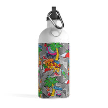 Load image into Gallery viewer, Roller Skate Pizza Party Stainless Steel Water Bottle