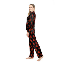 Load image into Gallery viewer, Women&#39;s Satin Heart Pajamas