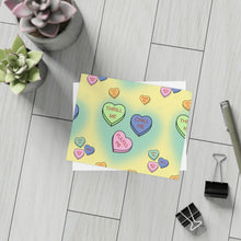 Load image into Gallery viewer, Thrill Me Candy Hearts Greeting Card Bundles (envelopes included)