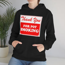 Load image into Gallery viewer, Thank You For Pot Smoking Unisex Heavy Blend™ Hooded Sweatshirt