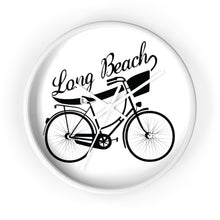 Load image into Gallery viewer, Long Beach Bicycle Wall clock