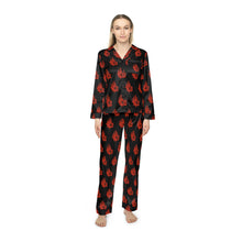 Load image into Gallery viewer, Women&#39;s Satin Heart Pajamas