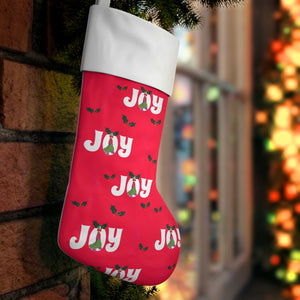 JOY Roller Skate Holiday Stocking