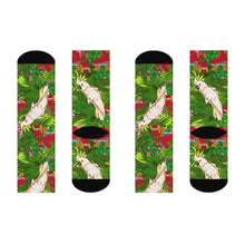 Load image into Gallery viewer, Jungle Skate Parrot Crew Socks