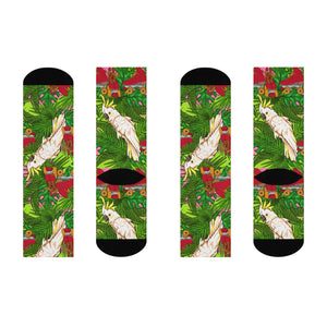 Jungle Skate Parrot Crew Socks