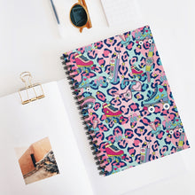 Load image into Gallery viewer, Wild About the 80&#39;s Roller Skate Spiral Notebook