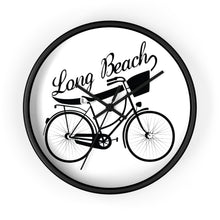 Load image into Gallery viewer, Long Beach Bicycle Wall clock