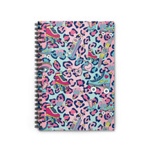 Load image into Gallery viewer, Wild About the 80&#39;s Roller Skate Spiral Notebook