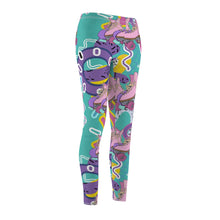 Load image into Gallery viewer, Vivid Roller Skate Casual Leggings