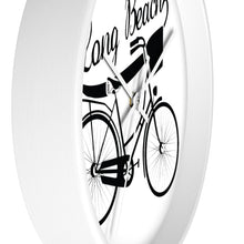 Load image into Gallery viewer, Long Beach Bicycle Wall clock