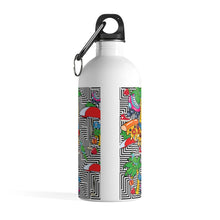 Load image into Gallery viewer, Roller Skate Pizza Party Stainless Steel Water Bottle